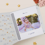 Album foto personalizat cu nume pentru copii sketch book