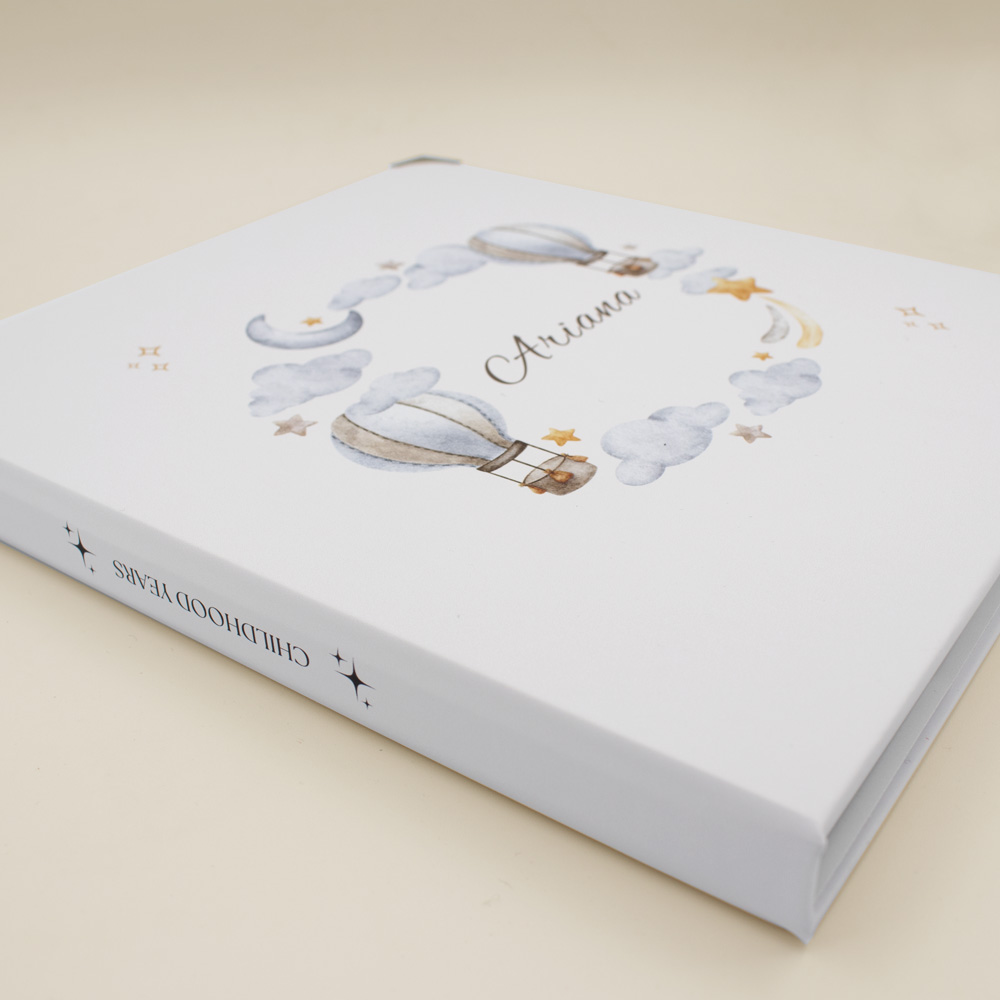 Album foto personalizat cu nume pentru copii sketch book