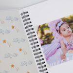 Album foto personalizat cu nume pentru copii sketch book