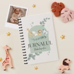 Jurnalul bebelușului, coperta verde, unisex