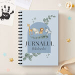 Jurnalul bebelușului coperta albastra