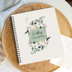 Album foto guestbook nunta, Sage flowers