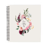 Album foto guestbook nunta, crem