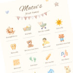 Poster personalizat- Primele experiențe ale bebelușului