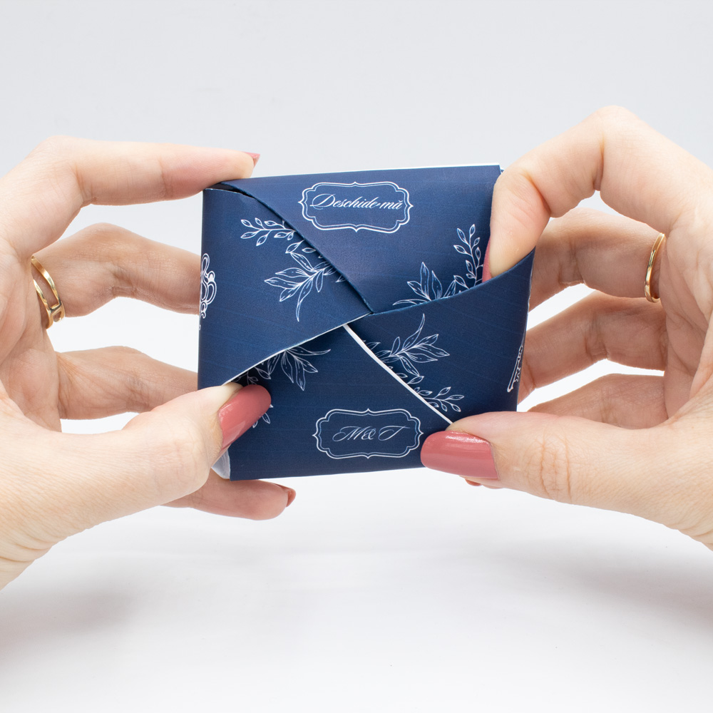 Invitație nuntă Origami | Invitație Moonlight