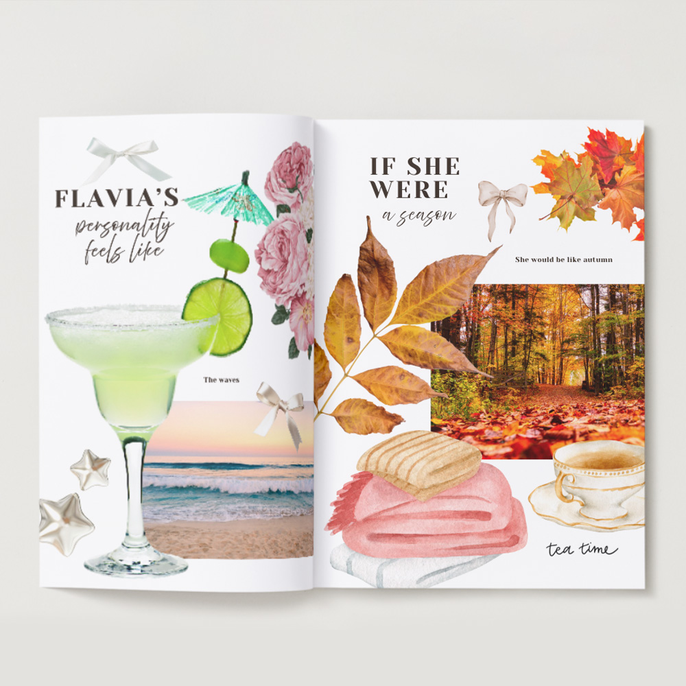 Mini revista personalizata pentru mirese | Cadou burlacite